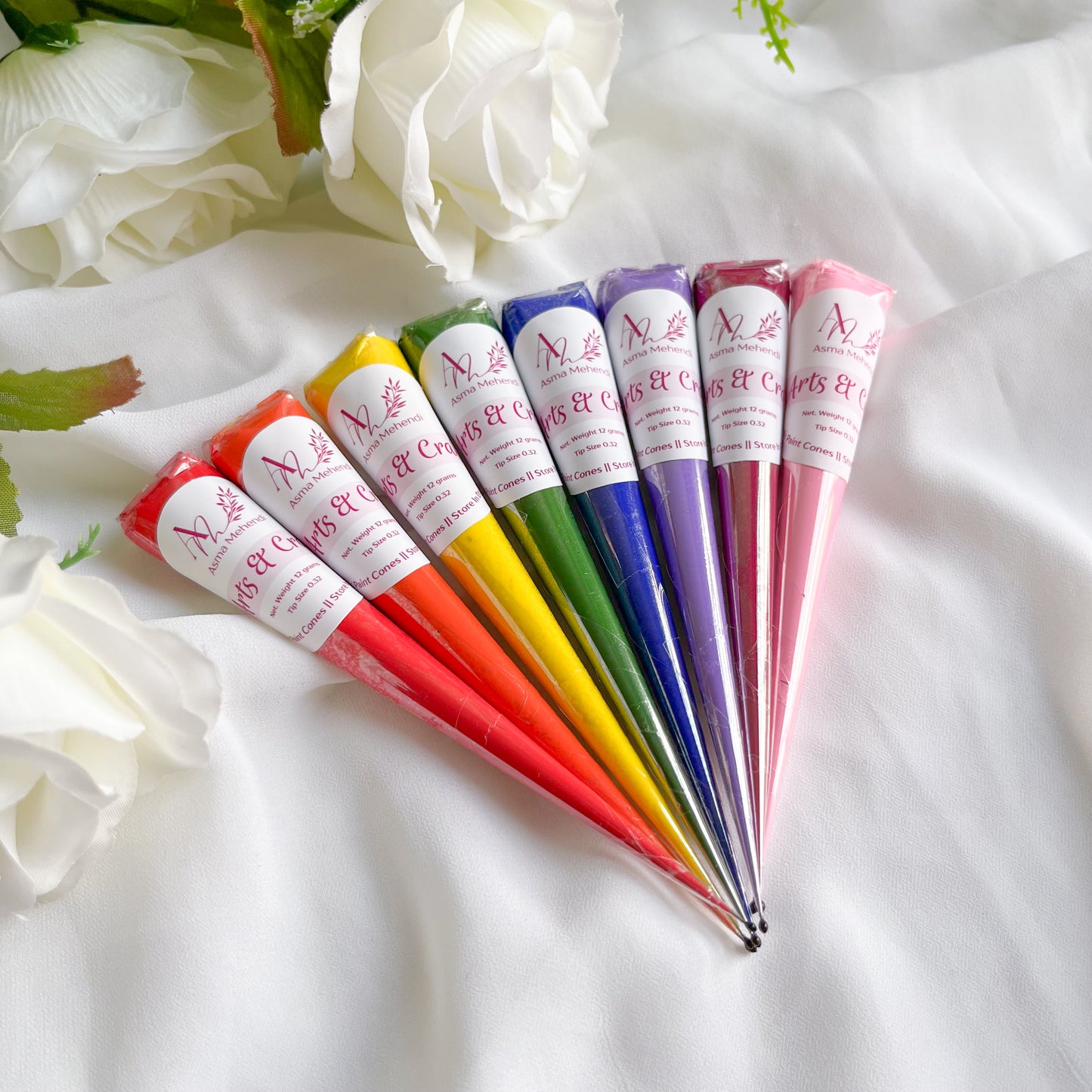 Acrylic Paint Cones