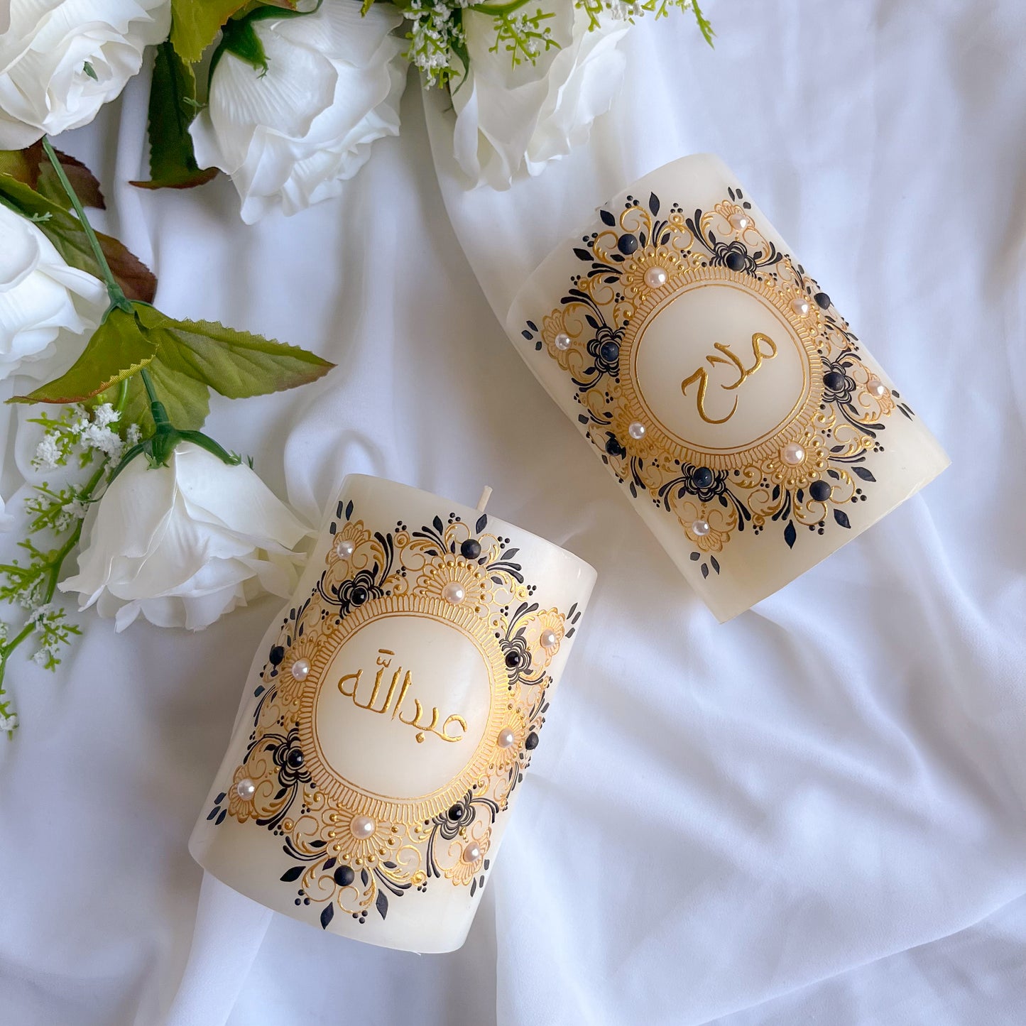 Islamic Henna Candle Set | Wedding | Engagement | Home Decor