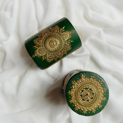 Personalized Henna Candle Set | Wedding | Engagement | Home Decor